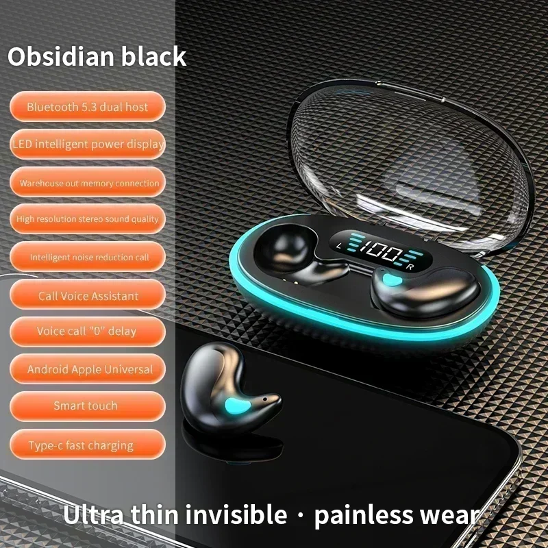 2026New stijl X55 Draadloze Koptelefoon Hoofdtelefoon Ruisonderdrukking Sport Game Slaap Bluetooth 5.0 Oordopjes HIFI Stereo Muziek Headset