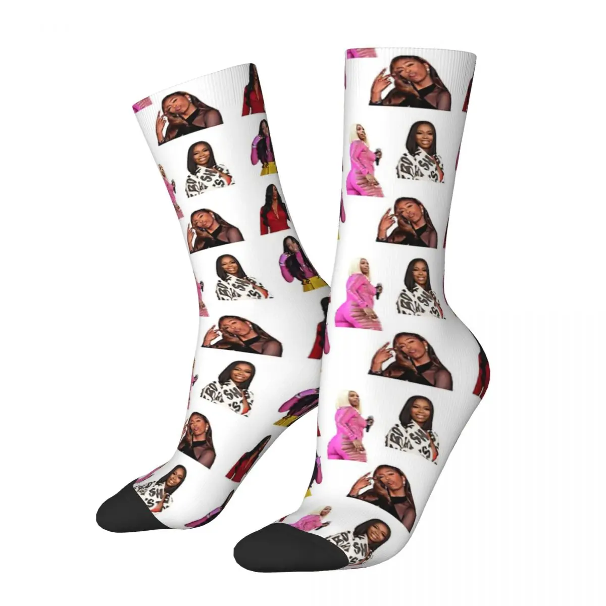 Kash Doll Sticker Pack Adult Socks Unisex socks,men Socks women Socks