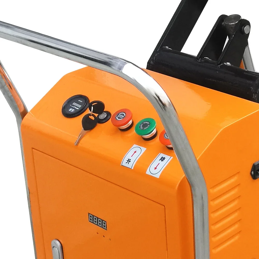 Petite plate-forme élévatrice mobile portable, table élévatrice à ciseaux électriques, 500kg