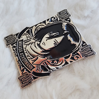Attack on Titan Mikasa Ackermann Enamel Pin Brooches Bag Lapel Badge Jewelry Gift for Kids Friends