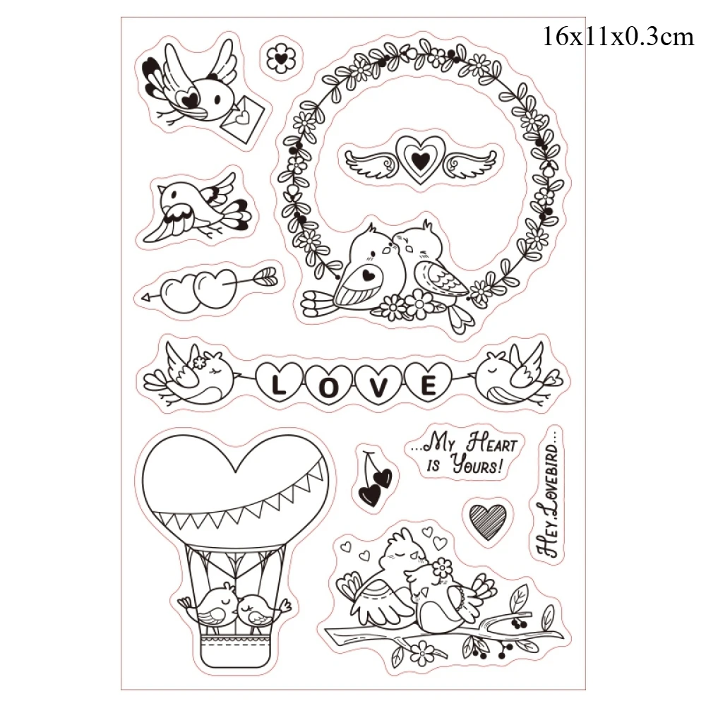 Zwarte Kat Clear Stempels voor DIY Scrapbooking Kat Grens Siliconen Stempel Zeehonden Transparante Stempels voor Kaarten Maken Fotoalbum