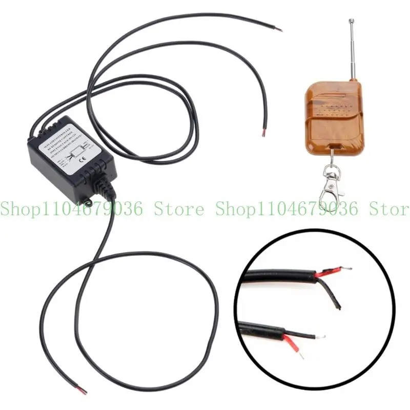652F 4 Keys Remote Controller for IR RGB Led Strip DC12V Strip Light Controller for Case Convenient Remote Control