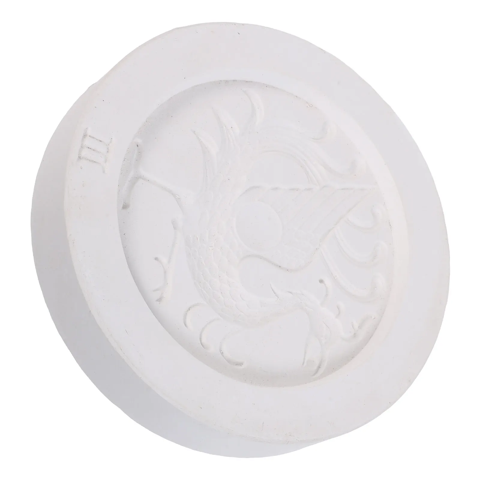 Gypsum Mold for Pottery Crafting Animal Ceramic Mold Intricate Vermilion Birds Design Casting Mould for Clay Ceramic Projects
