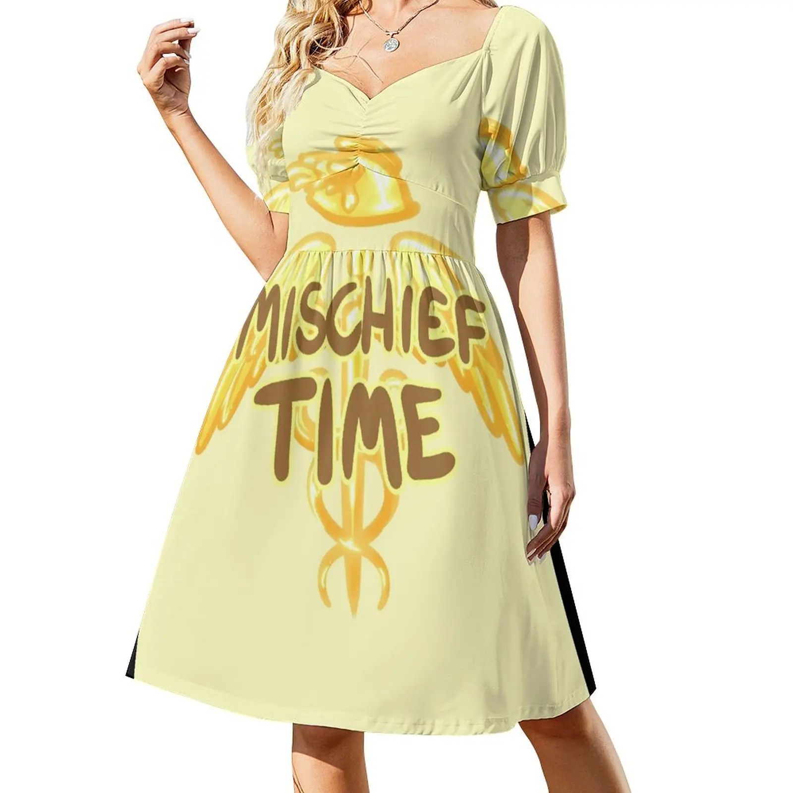 

Mischief Time Short Sleeved Dress dress party night evening dresses ladies dress dresses