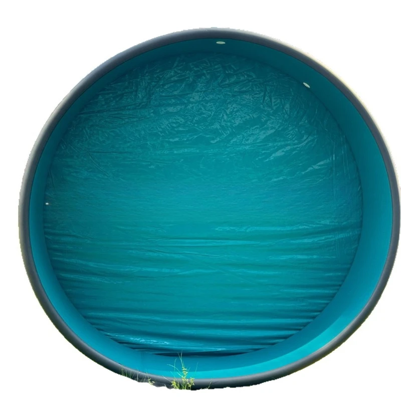 

Factory Sample Brushed Round Pool Double Layer Durable Thickened Foldable Inflatable Pool