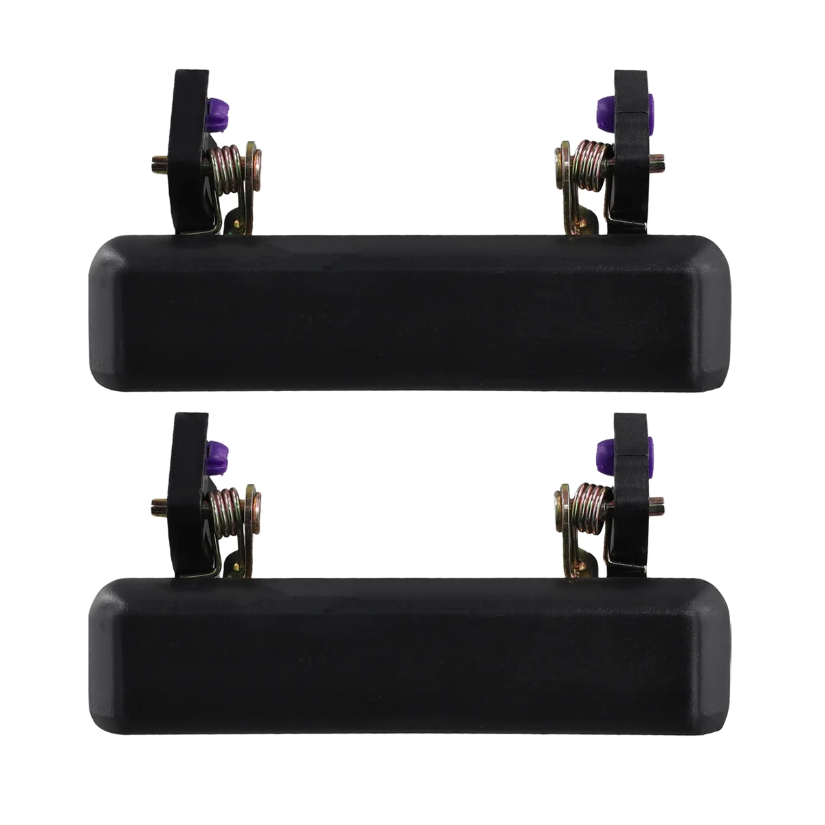 1Pair Set Car Outside Exterior Door Handles Black Left Right for Suzuki Samurai 1986-1995 8281083000, 8282083000