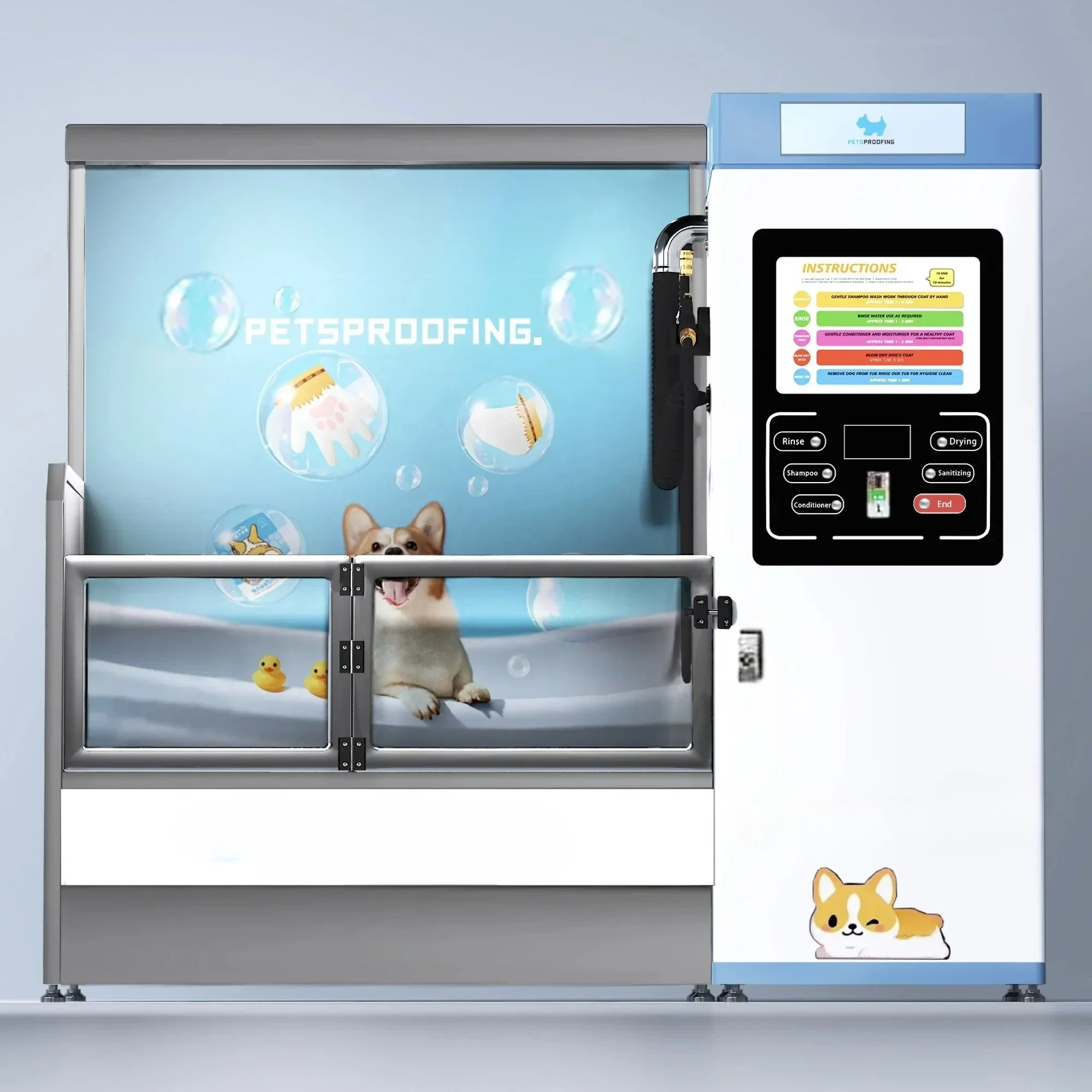 New Invention Dog And Cat Washing Station Self-service Portable Automatic Cat and Dog Grooming Bath Machine