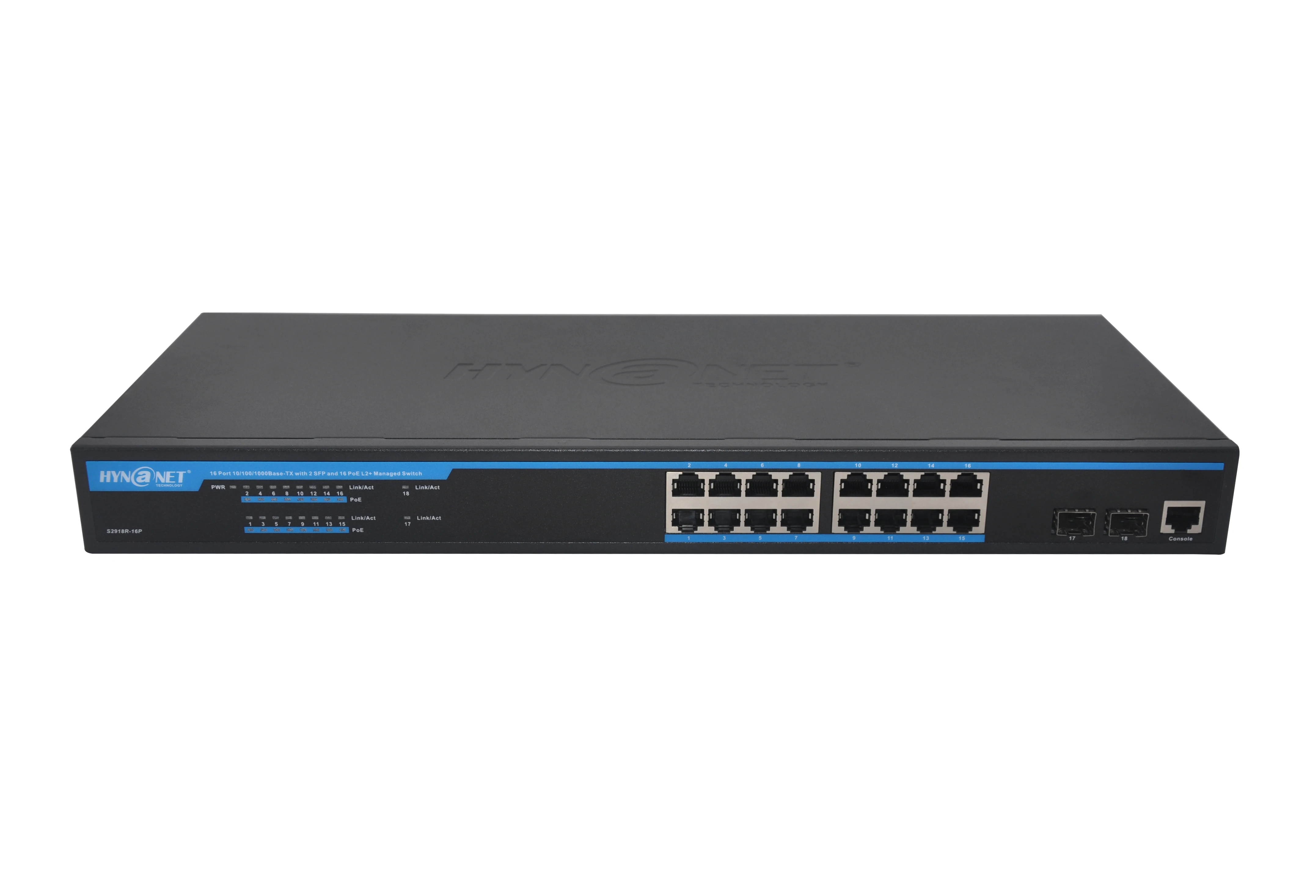 Switch di rete Gigabit a 8 porte gestito Layer2 8x10/100/1000M