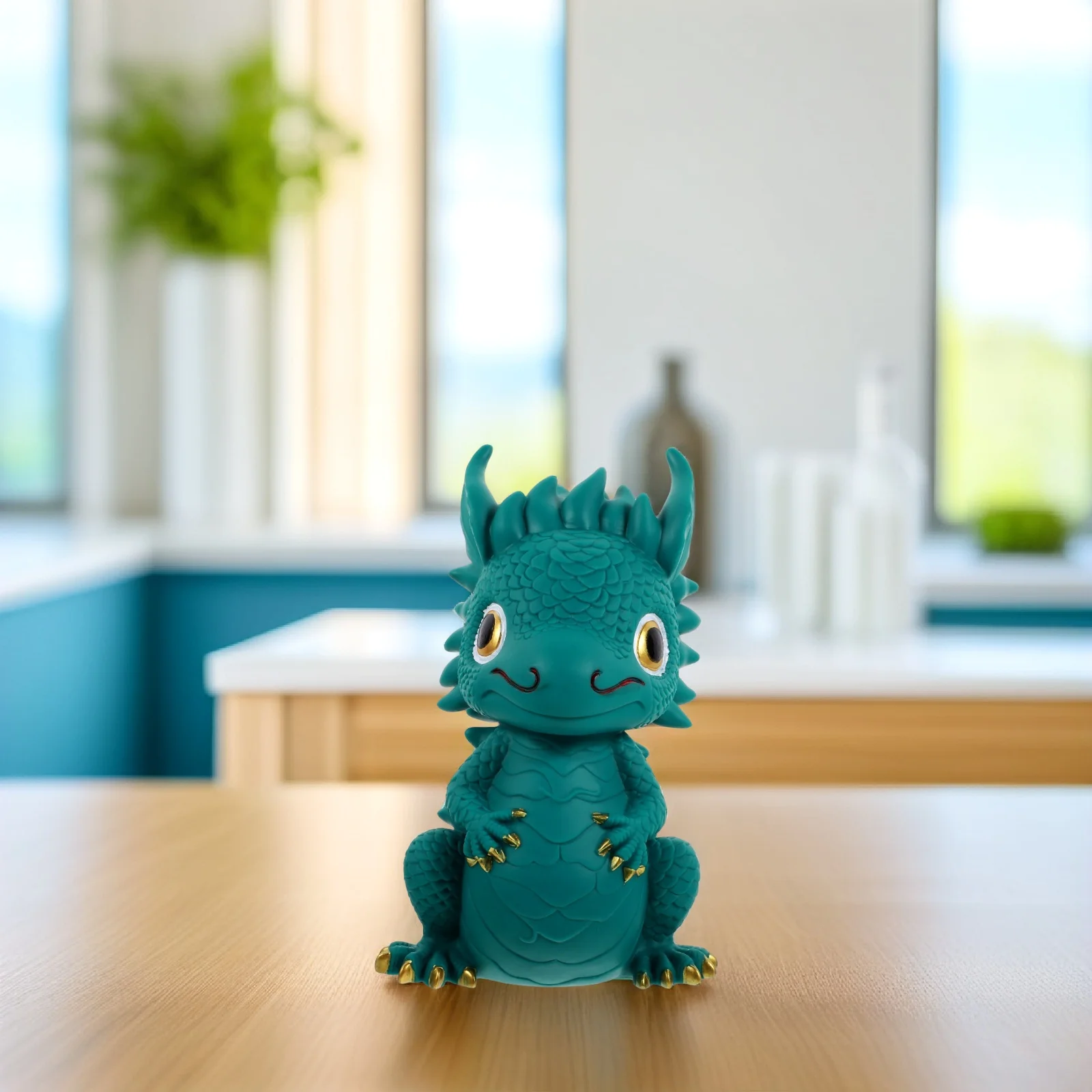 Dragon Piggy Bank Medium Cartoon Dragon Shaped Money Storage Jar Coin Container For Desktop Decor Home Office New Year
