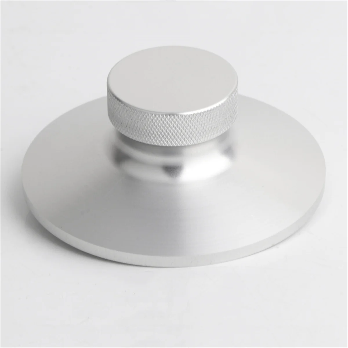 Record Weight Stabilizer Audio LP Vinyl Turntable Recorder Weight Clamp Stabilizer Vibration with Level Silver