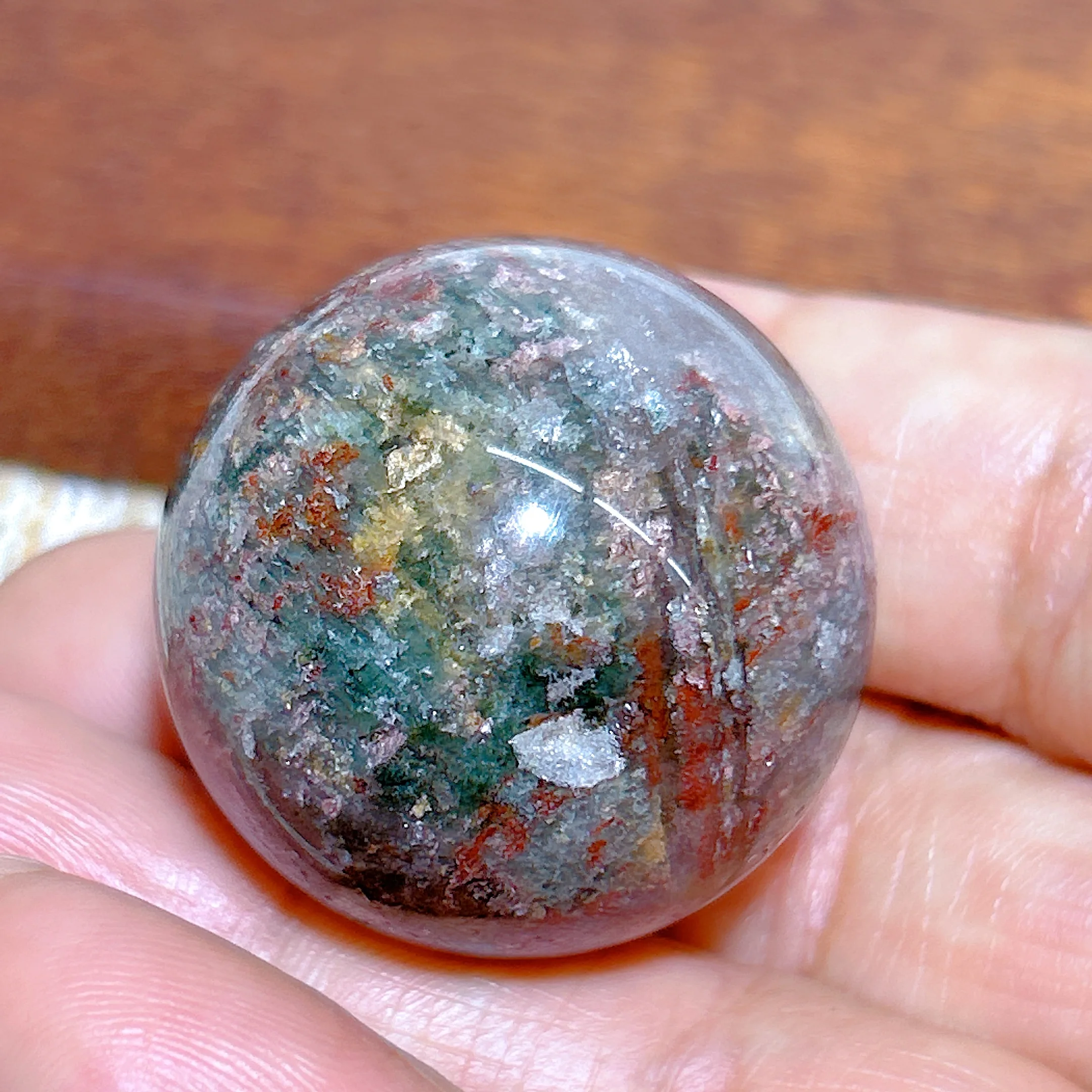 Natural Crystals Brazil Garden Quartz Sphere Healing Polished ball High Quality Gemstone Home Decorations Mineral Energy Gift