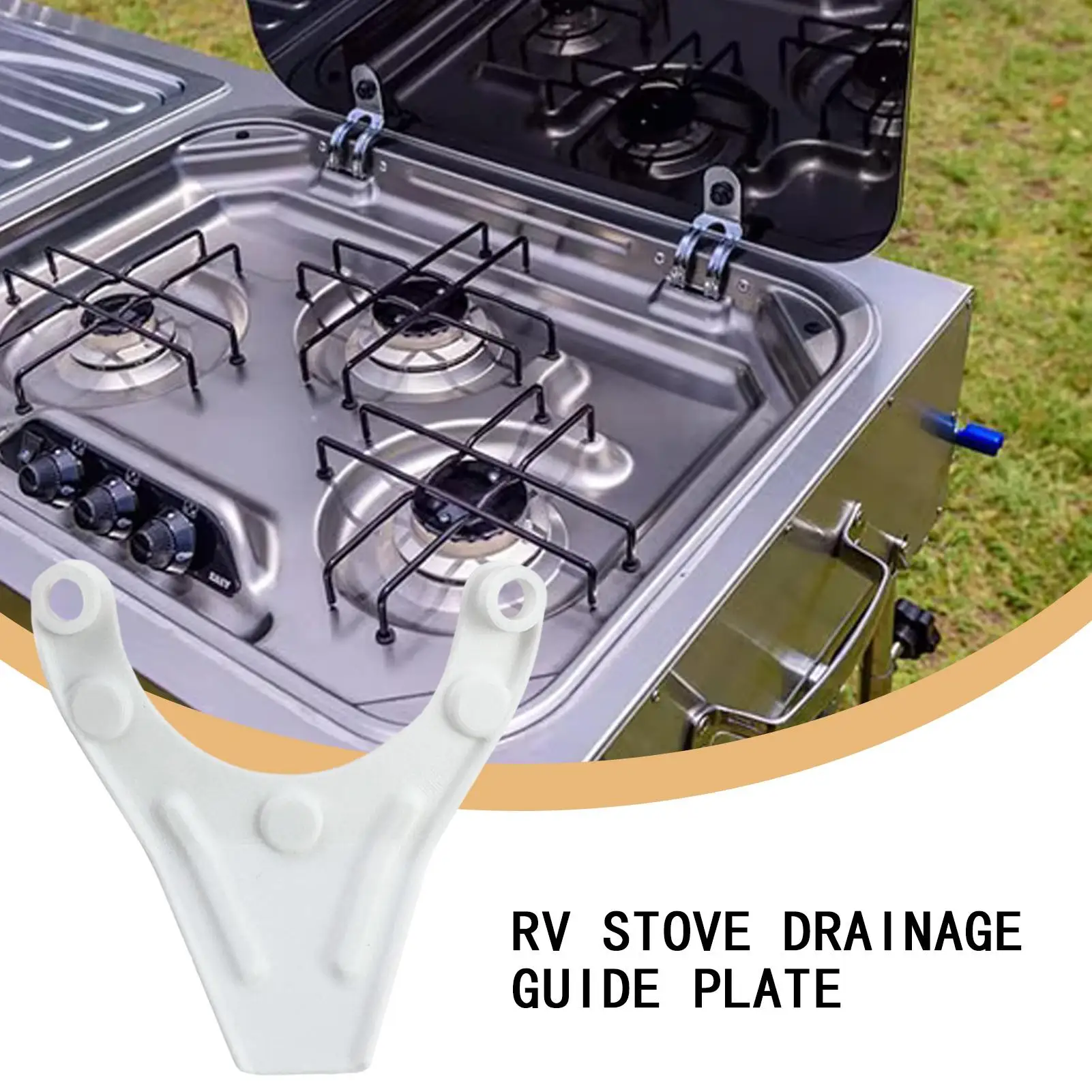 For Truma And ALDE Stoves RV Stove Accessories Motorhome Heater Accessory Outlet External Water Deflector For Travel Caravan Van