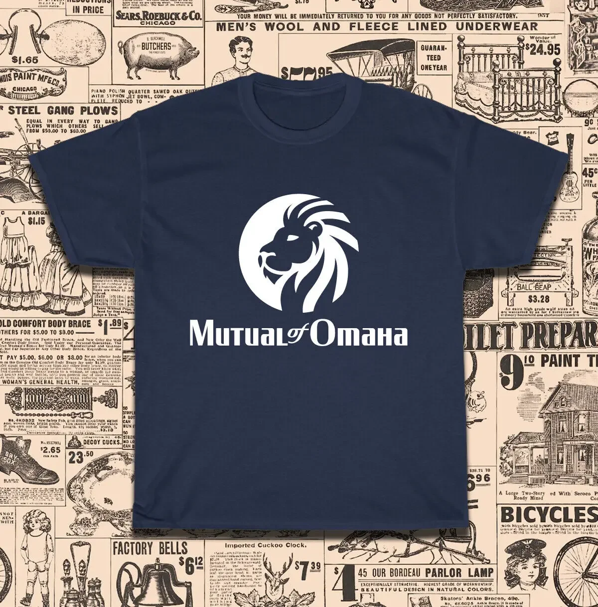 New Mutual Of Omaha Life Insurance Men's T-Shirt American Size S-5Xl T-Shirt