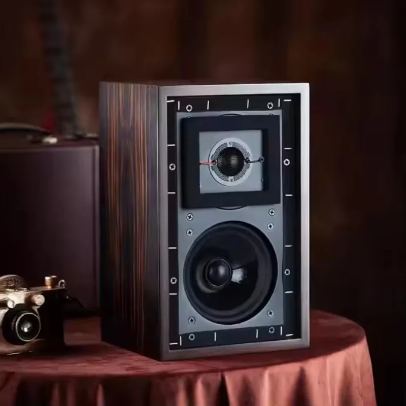 Altavoz LS3/5A, estantería, caja de madera, pasivo, sin batería, sin pérdidas