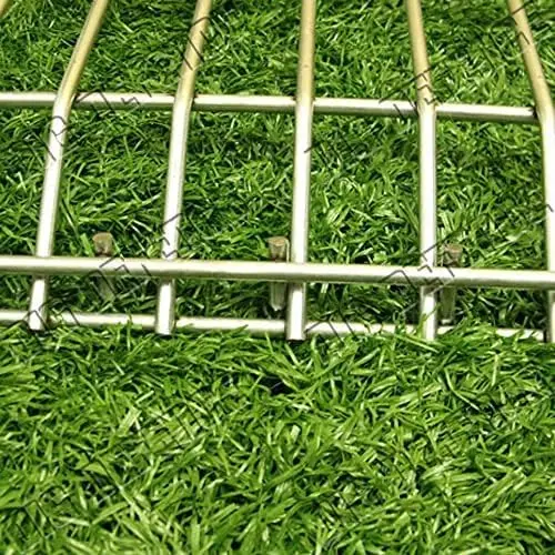 Original Gate Plate, 2 Pack with 2 Sm/Md Animal Barrier | Made in USA, Ideal Gift for Pet Lovers, Dog Digging Deterrent