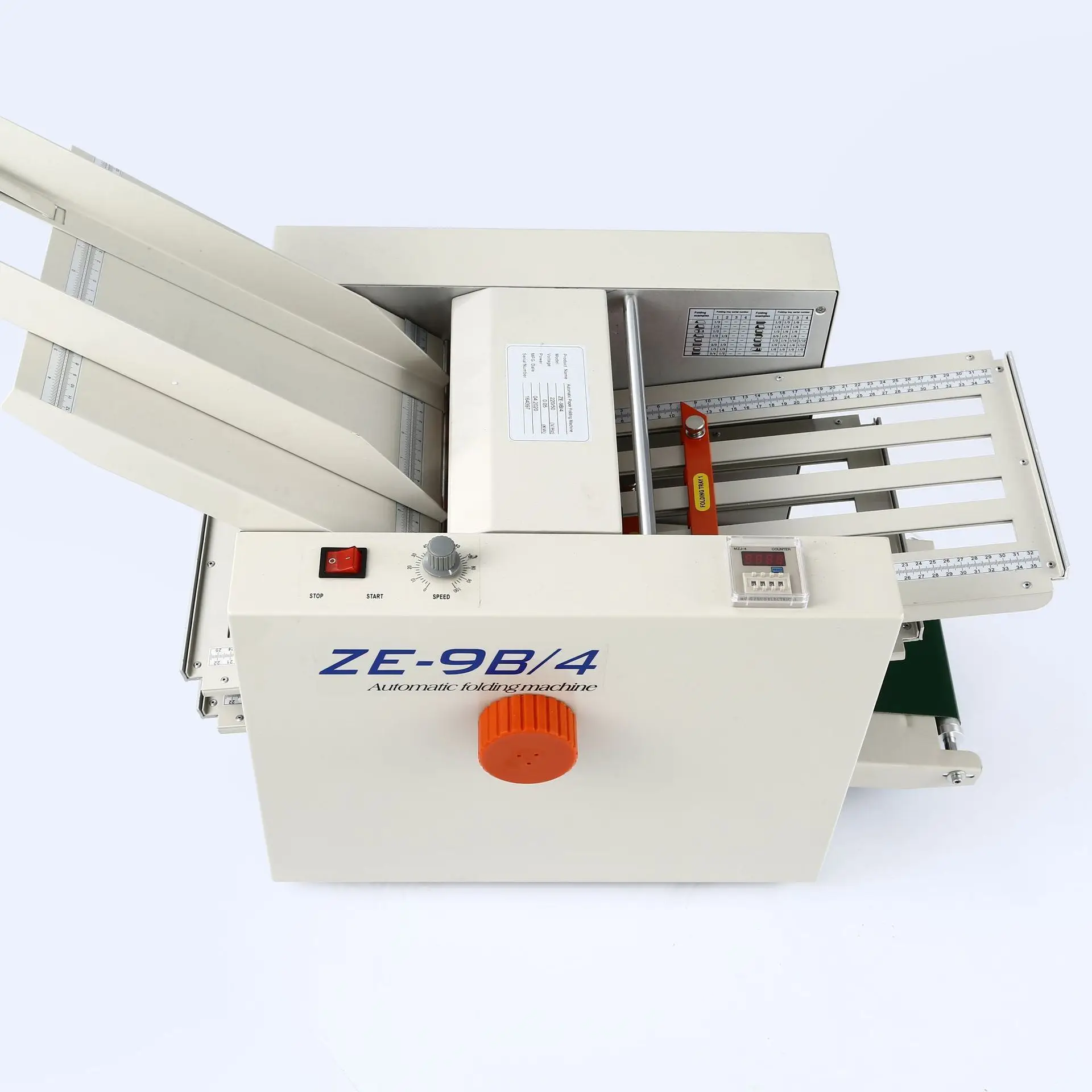 JNT-9B/4 Low Price Automatic Paper Folding Machine small desktop leaflet manual origami machine