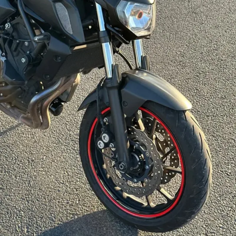 Wheel Sticker Tape For YAMAHA XMAX300 XTZ 125 XT660/X/R/Z XMAX 125/200/250/400 WR125X R TENERE For SUZUKI GSF Bandit 650 SV650