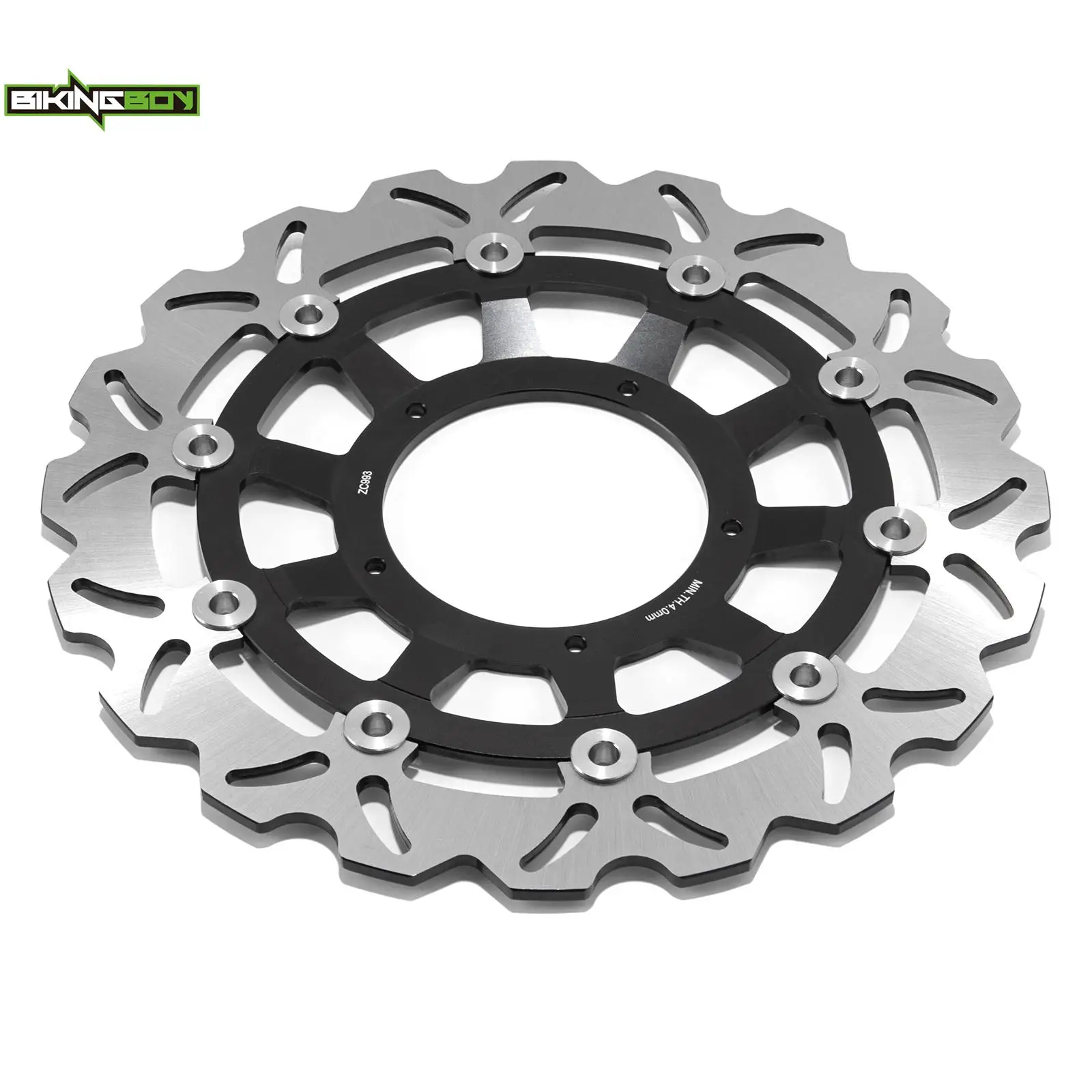 BIKINGBOY Front Brake Discs Disks Rotors For Honda GL1800 Goldwing 1800 2018 2019 2020 2021 2022 320mm Stainless Steel