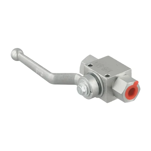 Imagen 2 del producto Válvula de bola hidráulica de alta presión, accesorio de 2 vías con orificio-1/4 A 3/4 para B SP