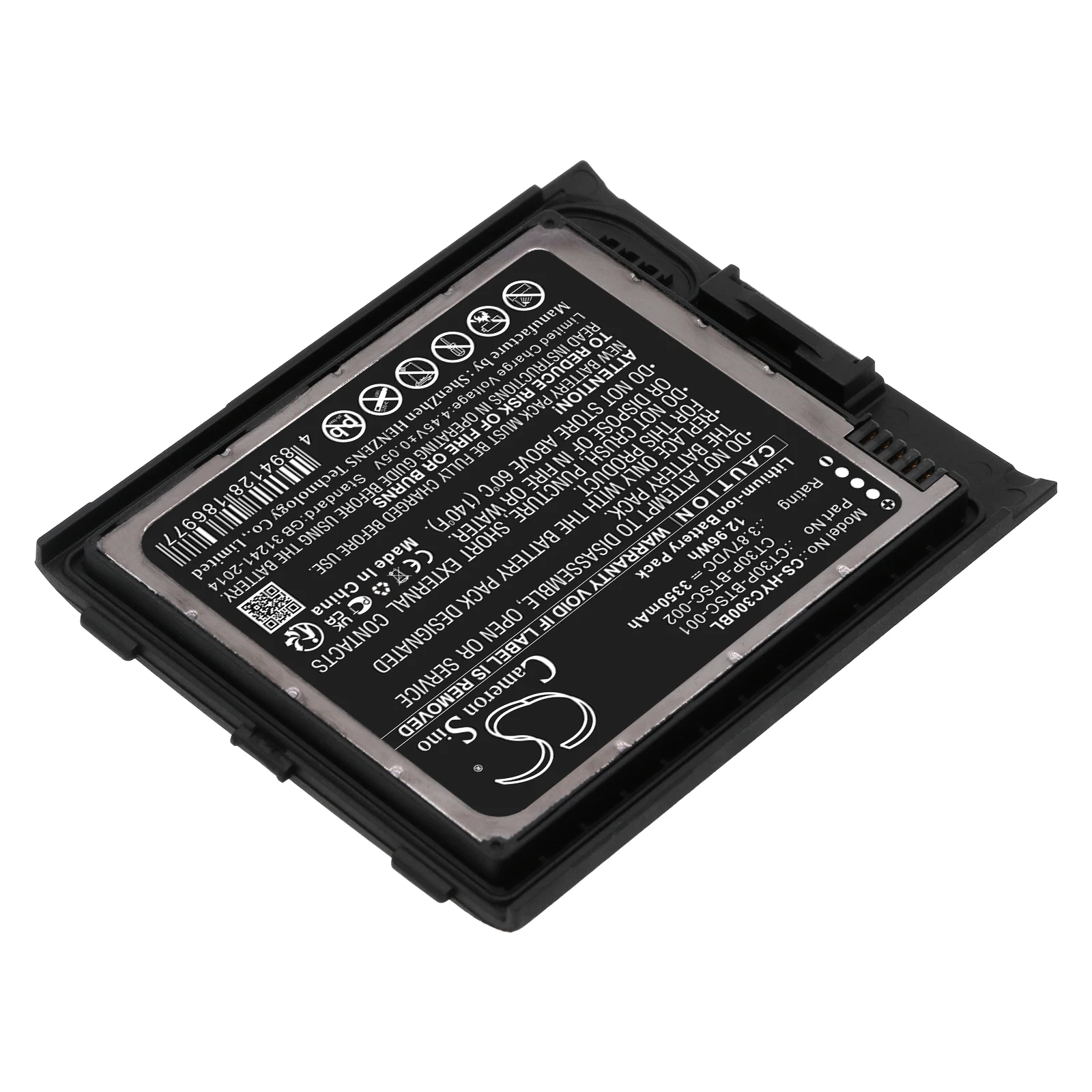 

3.87V 3350mAh Barcode Scanner Battery CT30P-BTSC-001 CT30P-BTSC-002 for Honeywell CT30 XP, CT30 XP HC