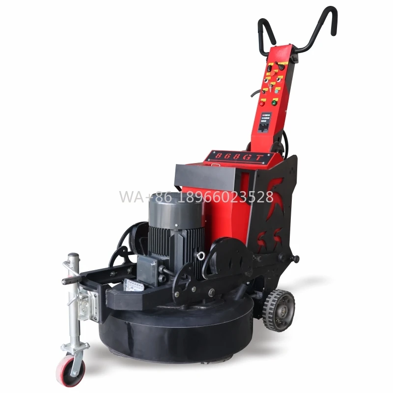 Dust-free Electric Cement Concrete Polisher Smoother Terrazzo Machine Surface Epoxy Floor Grinder Machine