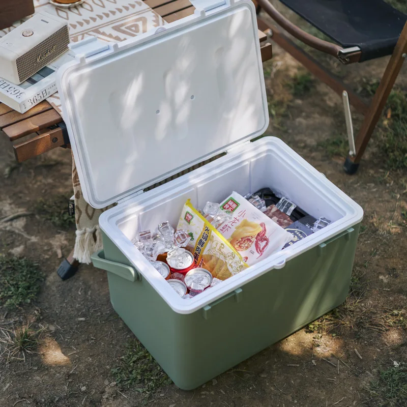 

Insulated box, camping stall, refrigerated box, commercial ice cube, fishing ice bucket, preservation