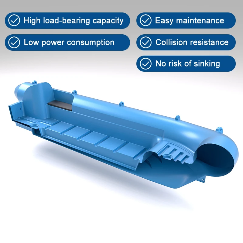 15ft Eco-Sustainable HDPE Lifeboat Monolithic Rotomolded Exterior Design Rescue Boat