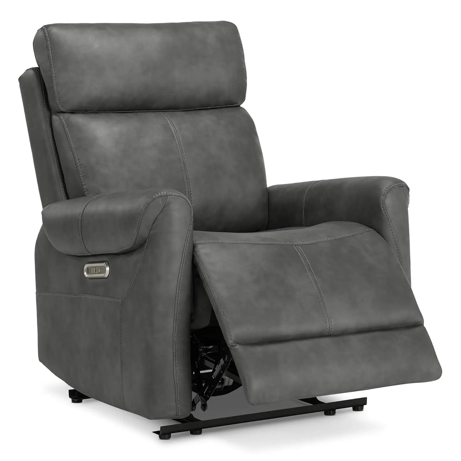 

Кожаное кресло-реклайнер для взрослых, приставное к стене, для автодома, с USB-портами для зарядки, электрическое, для гостиной