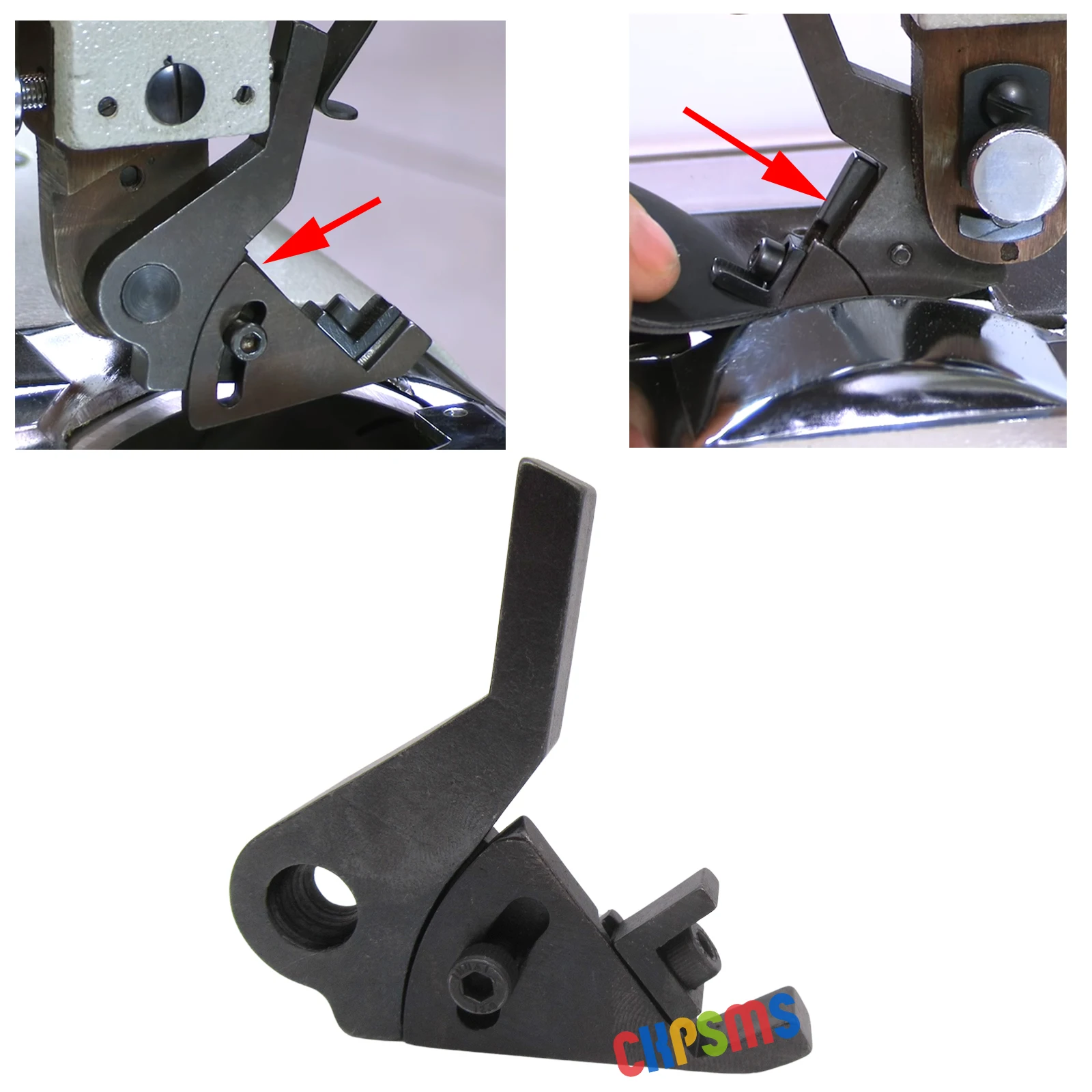 1PCS Adjustable Angle 45° Presser Foot FOR Similar 801 Model Leather Skiving Machines