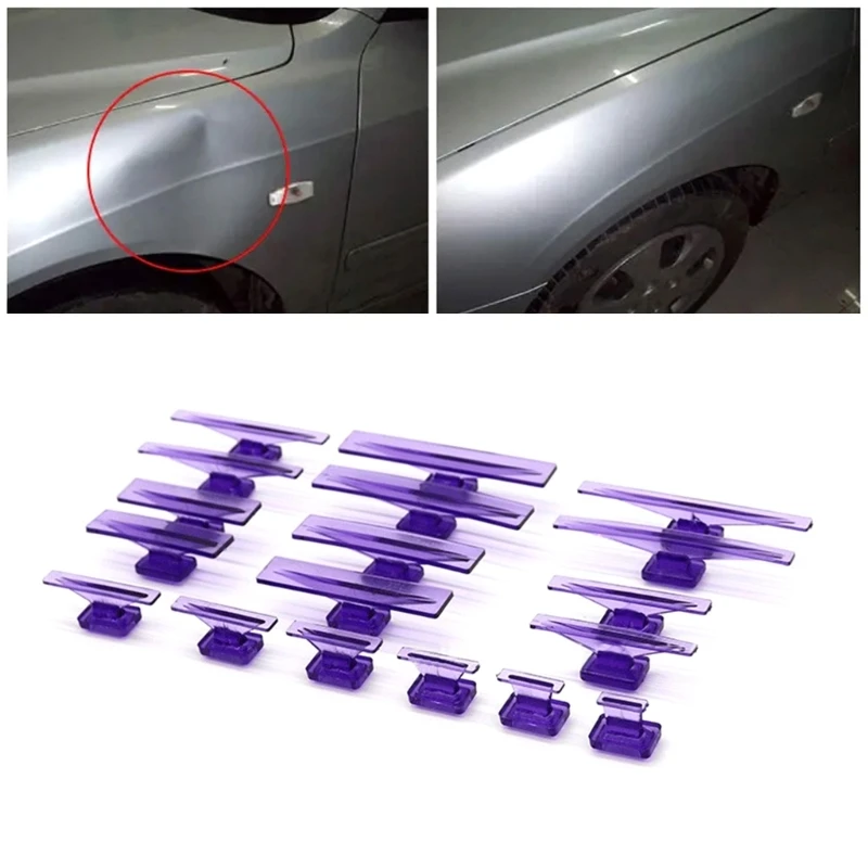

Car Dent Remover for Repair Car Dents Fast and Effortlessly Plastic Patches Repair Kits Plastic Dent Removal Tool Dropshipping