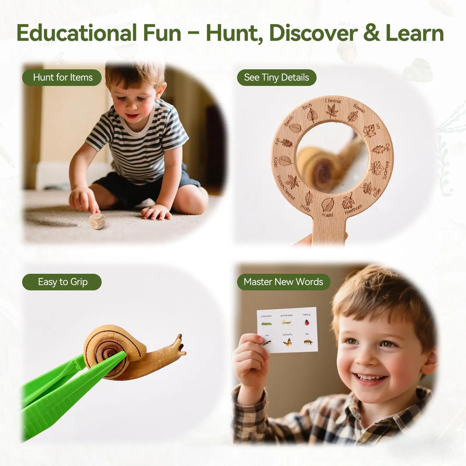 

Набор для исследования природы для детей, развивающие занятия для взаимодействия родителей и детей, набор для изучения природы для детей от 3 лет, для активного отдыха на природе