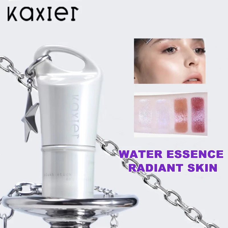 KAXIER Water Light Essence, Barra Iluminadora de Alto Brillo, Iluminador Facial Resistente al Agua con Brillo Ligero y Duradero