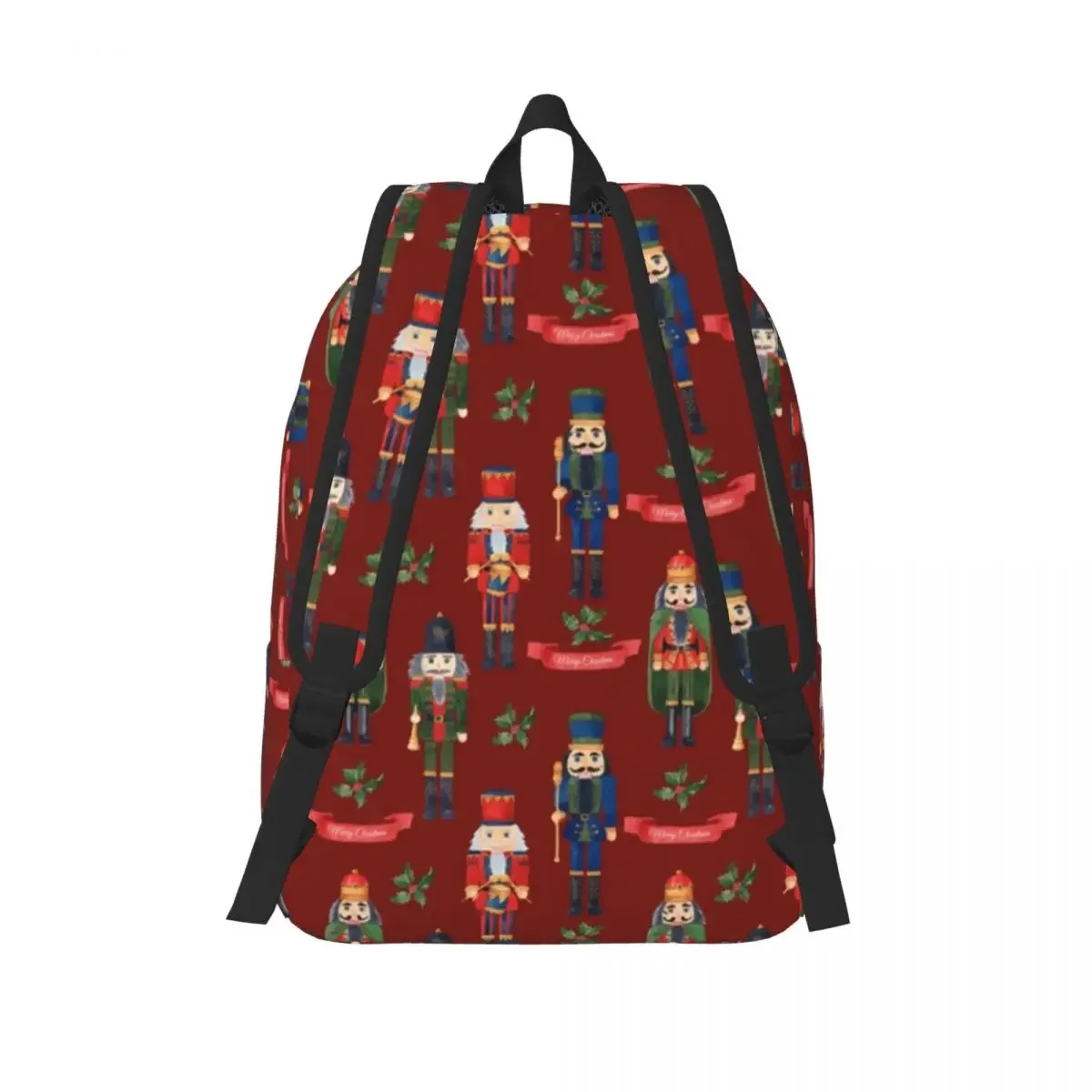 Sac à dos Casse-Noisette de Noël pour adolescents, sac à dos en toile, sac à dos léger, sac à livres étoile d'arbre, sac à dos vintage, collège, étudiant