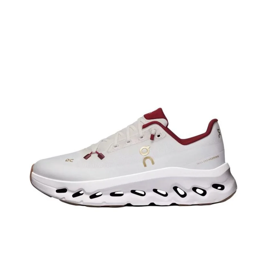 On Cloudtilt Running Shoes Men's Low Top Ivory White 3MF10742143