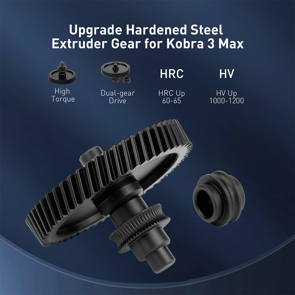 Extruder Gear For Anycubic Kobra 3 Max Upgrade Hardened Stee