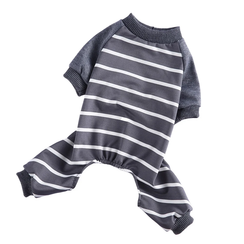 

Pet Pajamas Household Dog Clothes Accessory Small Comfortable Warm Apparel Supply Jacket with Hat Puppy