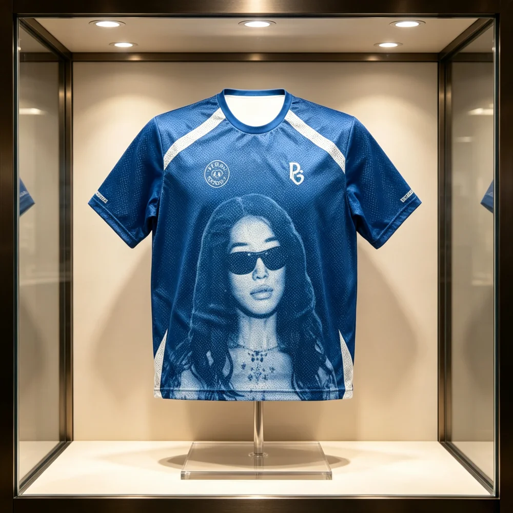 2026 New Peggy Gou Theme American Trendy Mesh Balloon Shirt Light and Thin Breathable Hot Sale Quick-dry Family Kids Tees