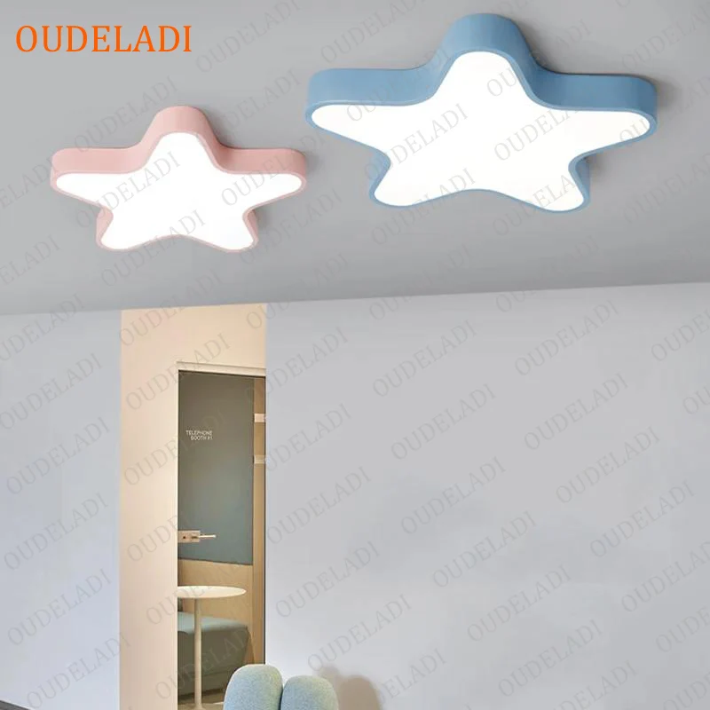 Imagem -03 - Moderno Luzes de Teto Led Superfície Lâmpada Montada Sala Quarto Quarto Kids Cozinha Lâmpada Moderna 40cm