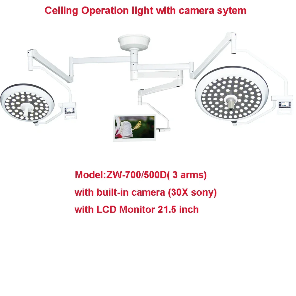 Factory supply equipped with shadowless light rotation axis system classical model of led operating