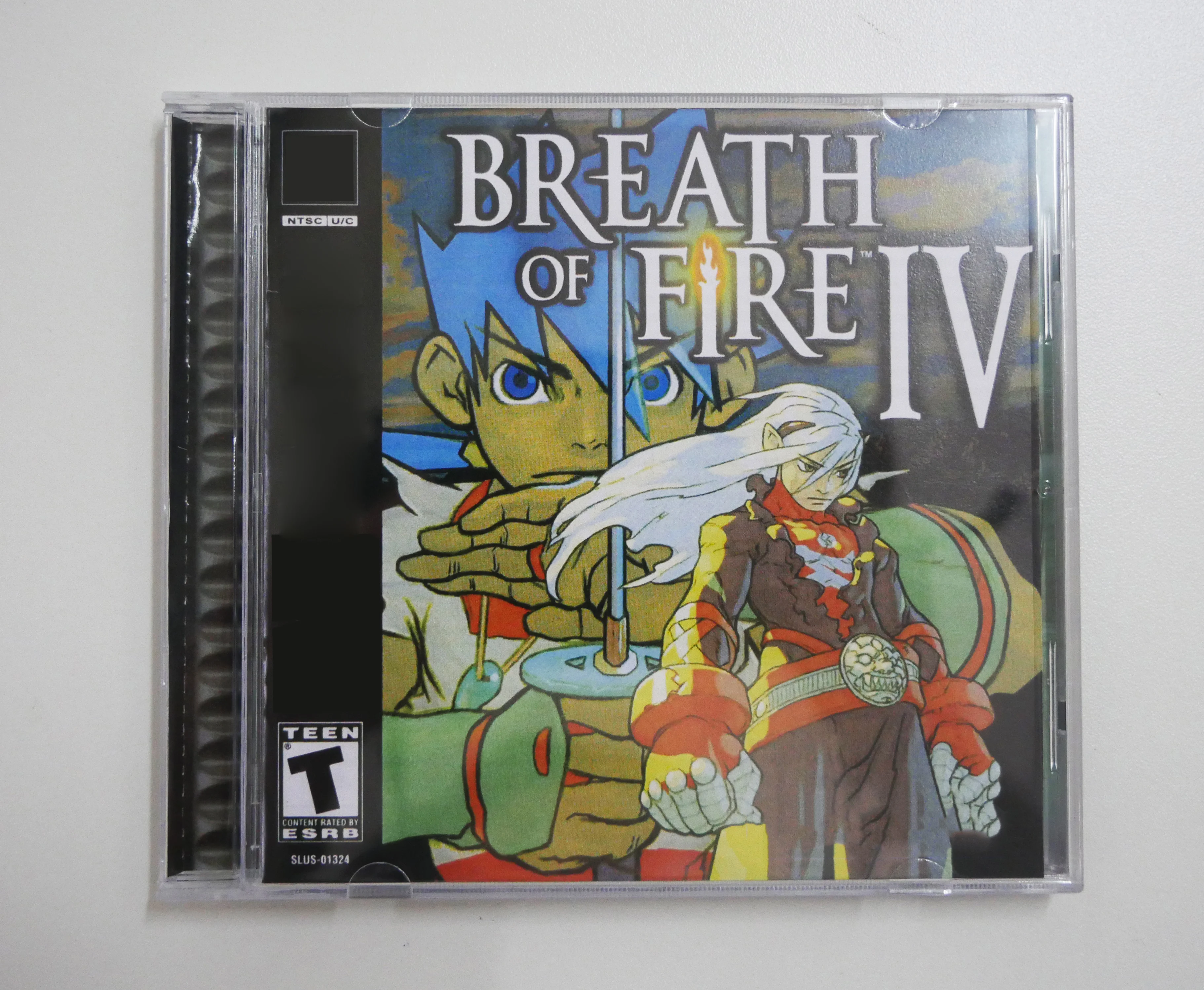 PS1 копия игрового диска Breath of Fire IV с ручной разблокировкой консоли статиon1 ретро оптический драйвер видео игровые части