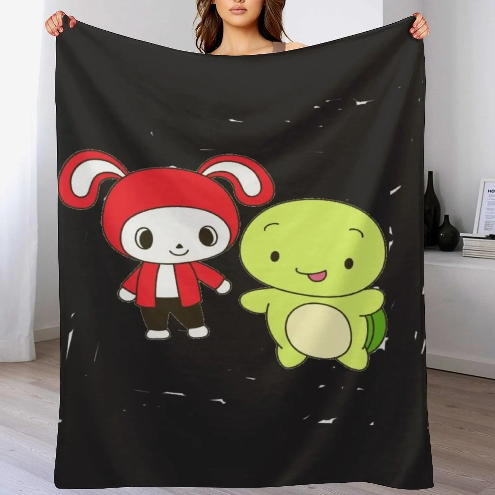 jj mikey maizen Throw Blanket For Baby Hair for sofa For Decorative Sofa Blankets