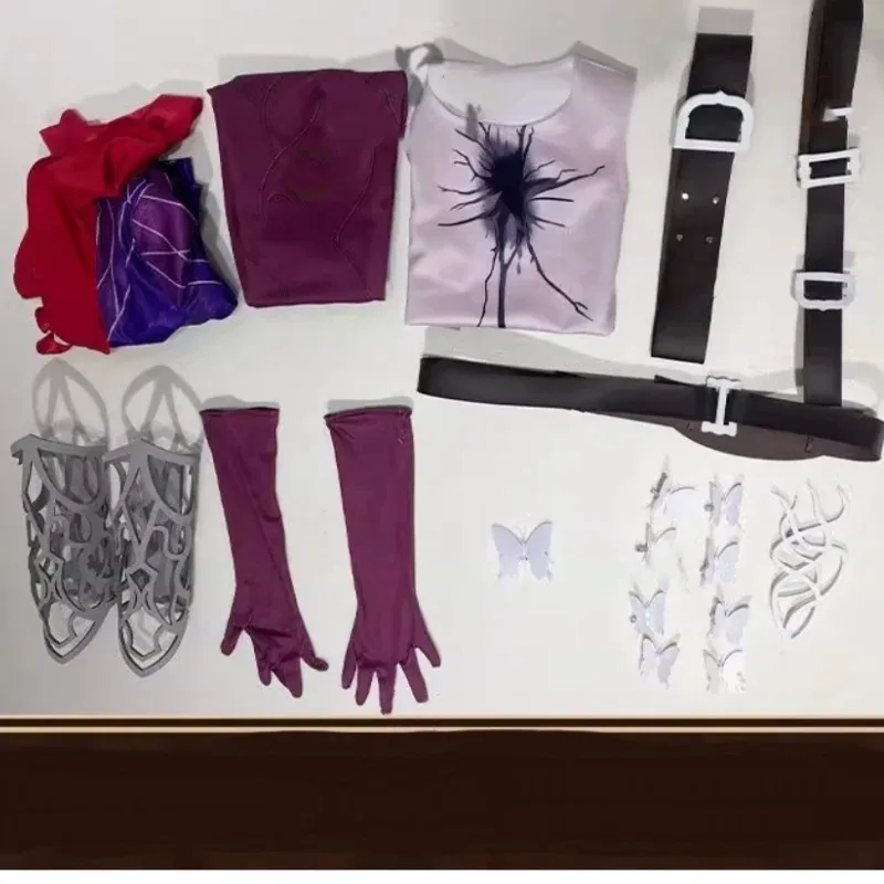 Spiel Identität V Naib Subedar Söldner Cosplay Kostüm Mann in roter Person in Hemd Uniform Frau Mann Halloween Party Anzug