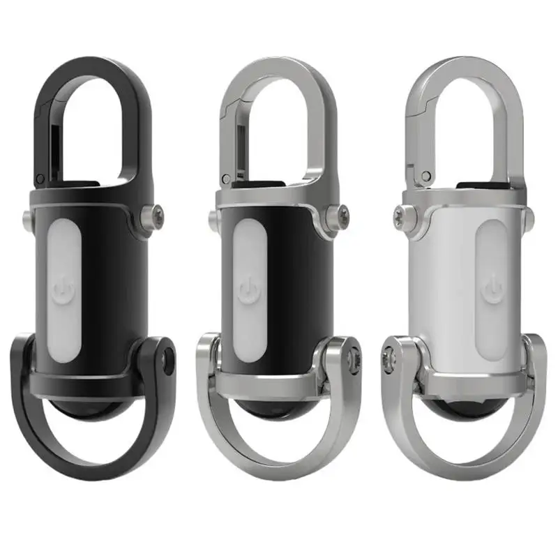 

Keychain Flashlight Compact Pocket Light Rechargeable Compact Pocket Light Waterproof Portable Key Ring Light For Hiking