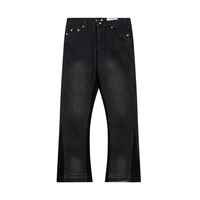 Color Match Ripped Hole Pantalones Hombre Baggy Jeans for Men and Women Washed Streetwear Casual Y2k Denim Trousers Oversized