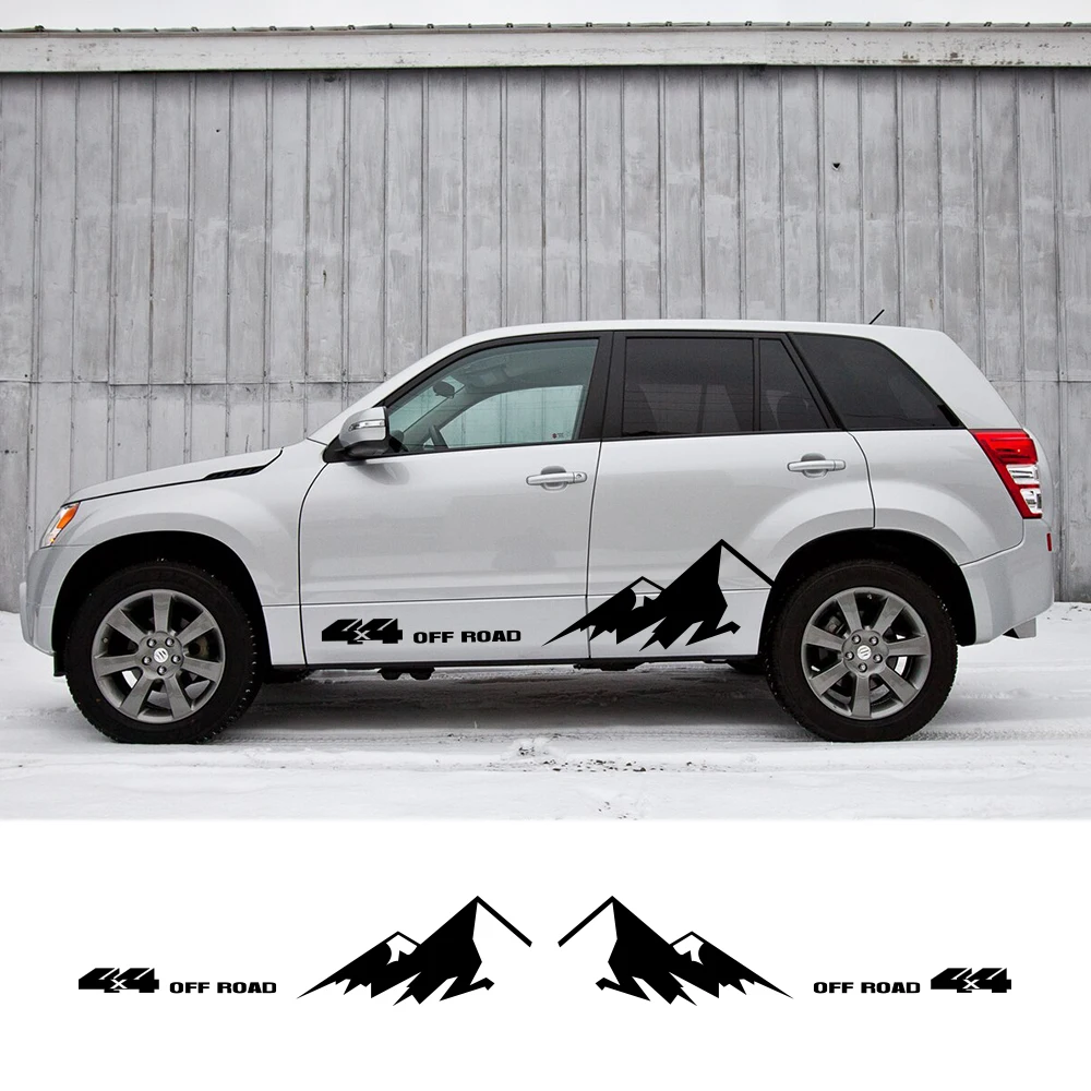 Car Stickers For Suzuki Vitara Car Accessories For Suzuki Grand Vitara At Mt Off Road Climber Graphics Tuning Auto Accessories