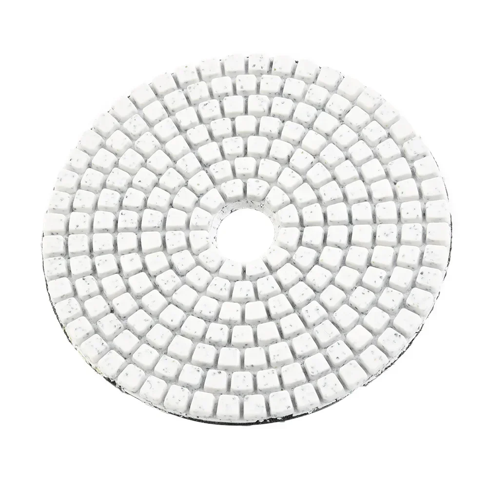 Polishing Pads 4inch Wet/Dry Grinding Disc Granite Concrete Marble Glass Stone Sanding Polishing Honing Restoring Cleaning Tools