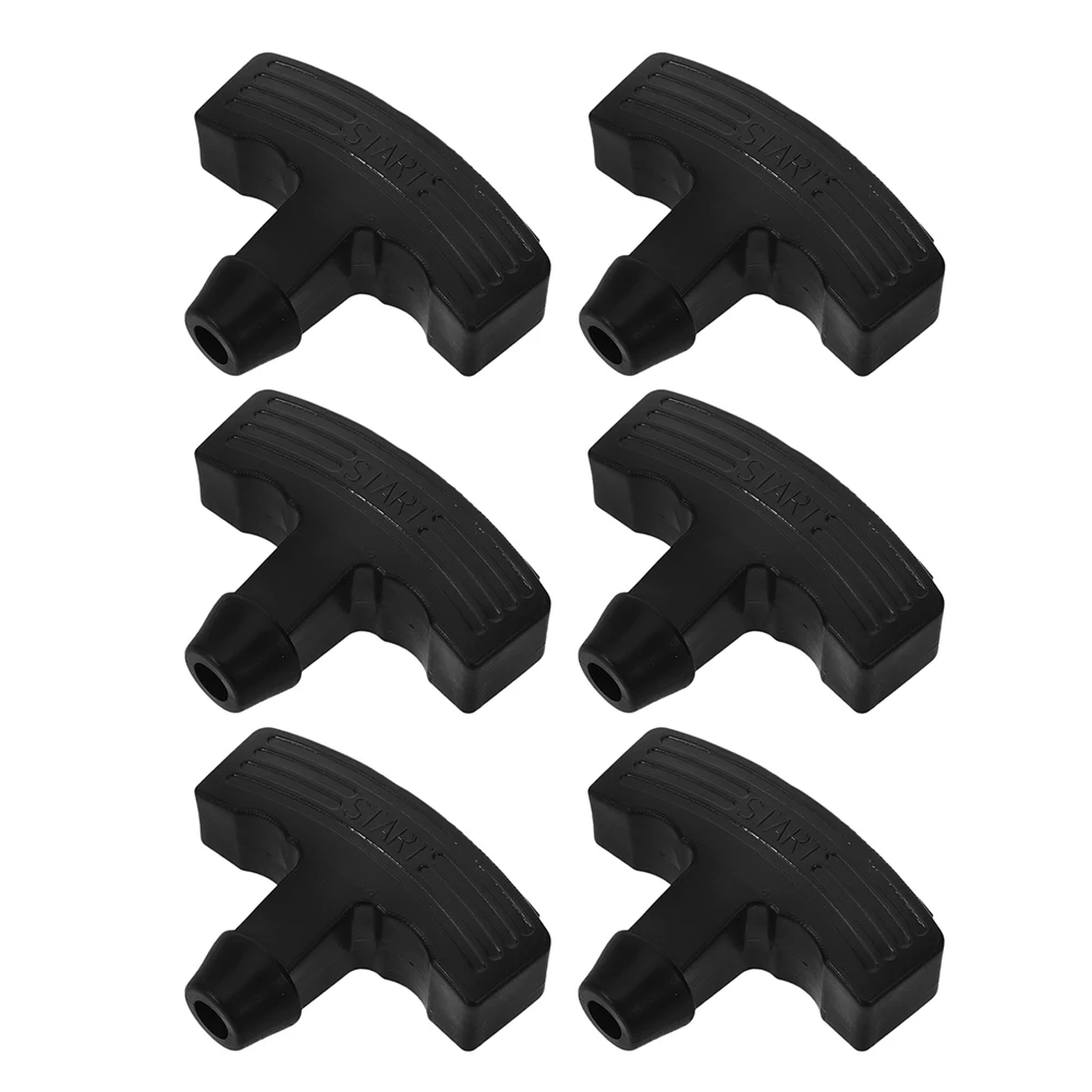 

6pcs Diesel Engine Starter H Replacement for Lawnmower Generator Long Rope Pull Antislip Durable Plastic Garden Tools