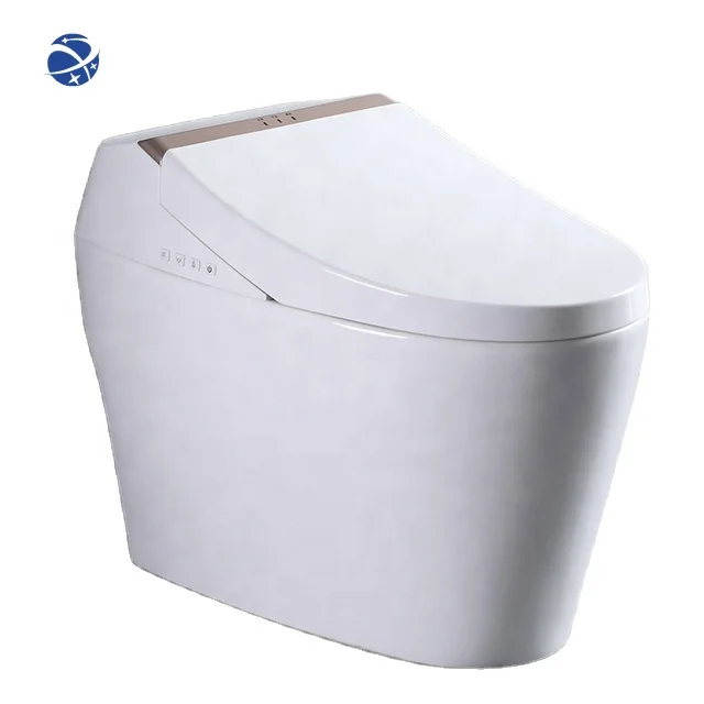 YYHC Delicate Appearance China Wholesale Sensor Toilet Auto Flush ceramic sensor geometric water closets