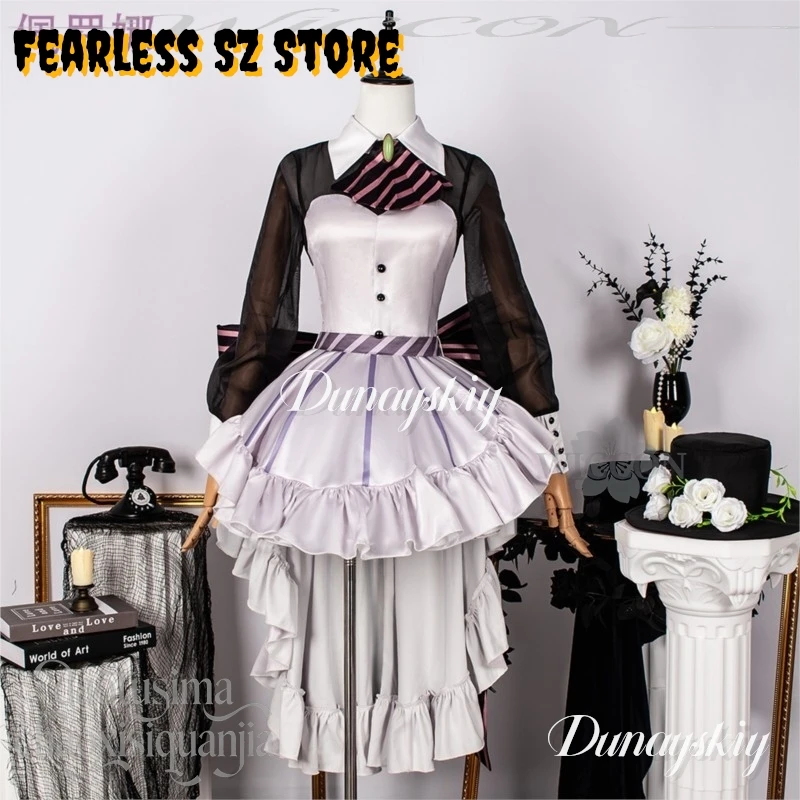 Perona Cosplay Anime Pirate Novel HEROINES Kawaii Classic Lolita Halloween Retro Palace Style Light Pinkish Purple Cake Dress - view 2