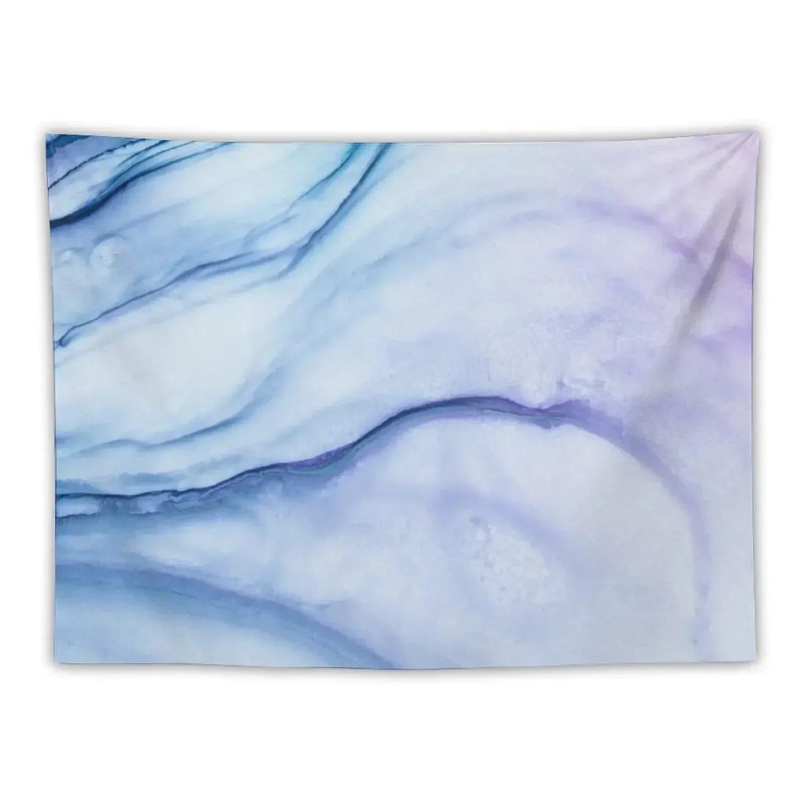 Tranquil River Abstract Painting Fluid Ink Painting Tapestry Decor Home Bedroom Deco Room Ornaments Tapestry